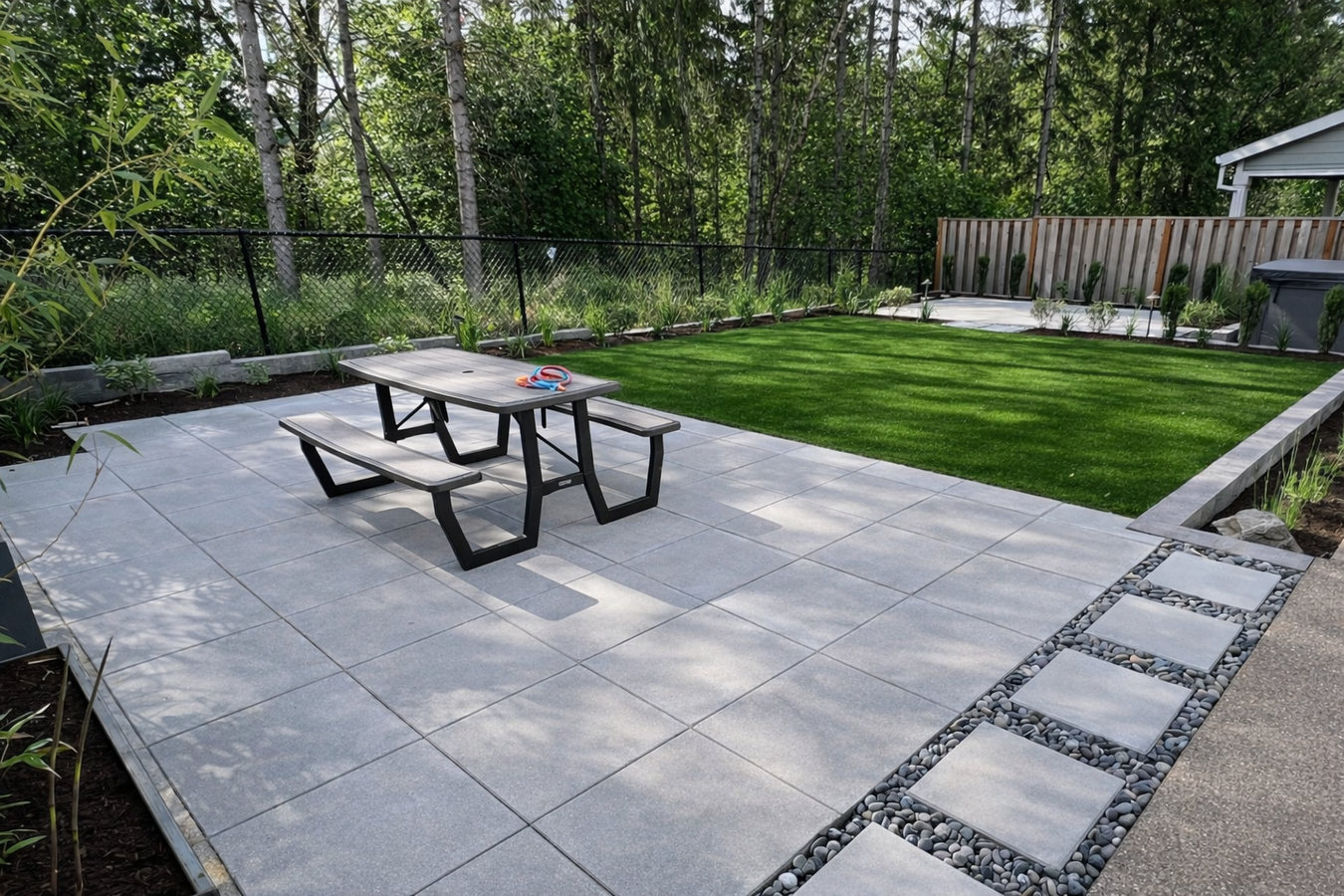 Concrete patio construction in Jonesboro, AR